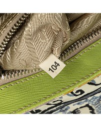 Pre-Loved by Azura Reborn - Pre-Loved prada Printed Crossbody Bag with Adjustable Shoulder Strap and Buckle Closure