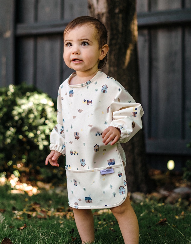 Kynd Baby - Messy Bib in Pasture