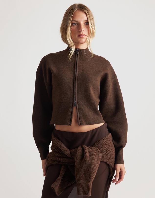 Decjuba - Zoey Zip Knit Jumper