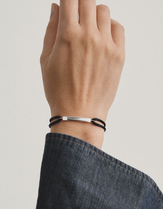 THOMAS SABO - THOMAS SABO Textile bracelet black