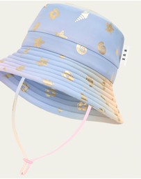 Huxbaby - Shell Foil Ombre Swim Hat - ICONIC EXCLUSIVE - Kids