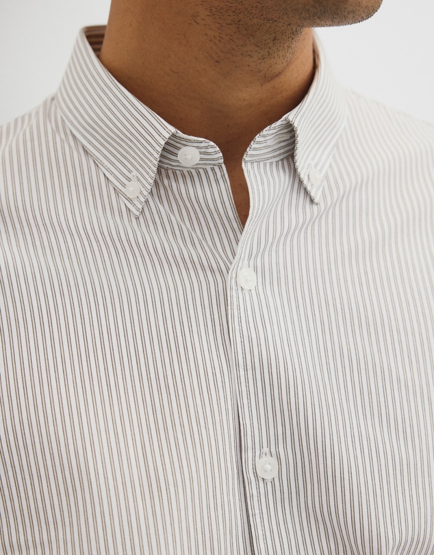 Country Road - Regular Fit Cotton Stripe Shirt