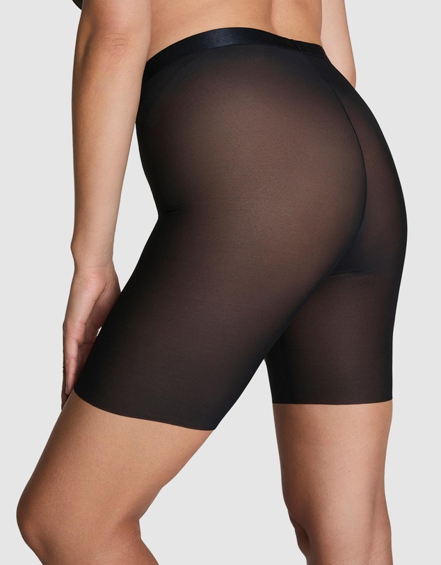 Spanx - Sheer Smoothing Regular Waist Midthigh Tights