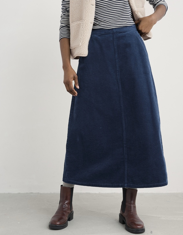Seasalt - Seasalt Cornwall Navy Window Wren Skirt