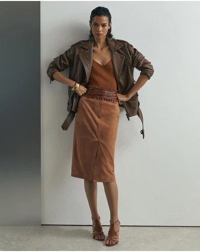 REISS - ATELIER Coco Midi Skirt