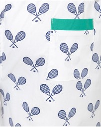 Sant And Abel - Men's Tennis Navy Sleep Shorts