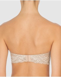 Natori - Feathers Convertible-to-Strapless Plunge Bra with Lace