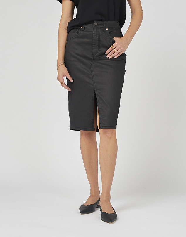 DRICOPER DENIM - Coated Revival Skirt