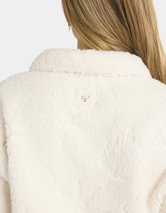 Billabong - Womens Rising Tides Half Zip Fleece Jumper