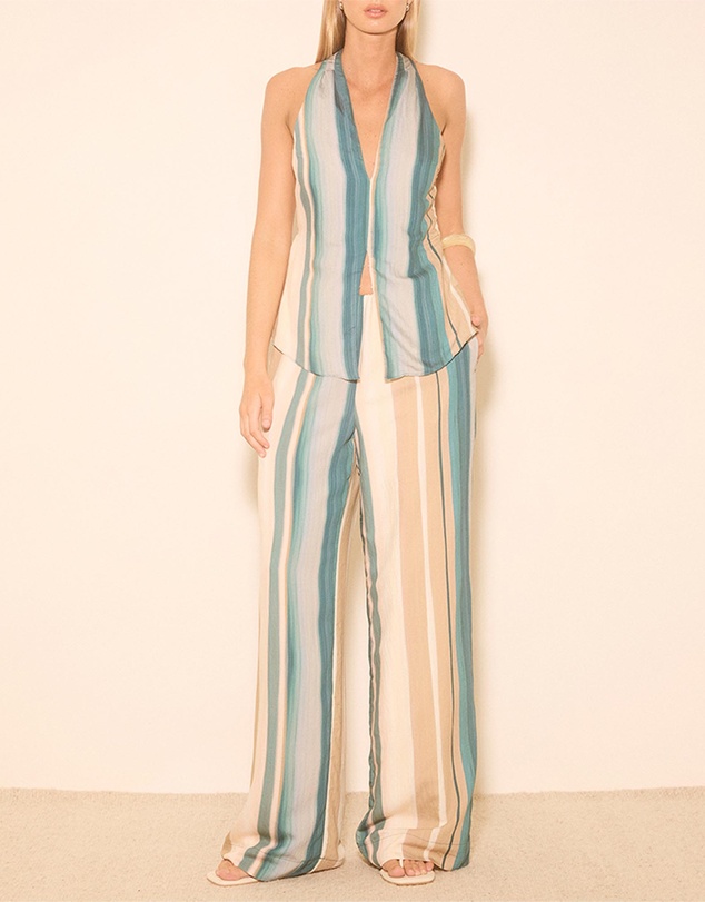 MON RENN - Mirage Stripe Top