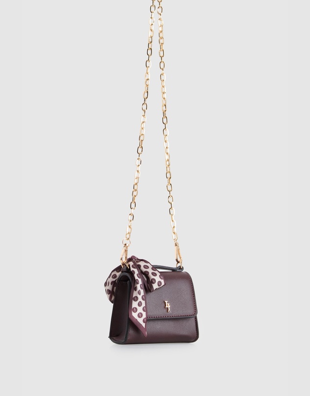 Laura Jones - Micro Scarf Top Handle Bag