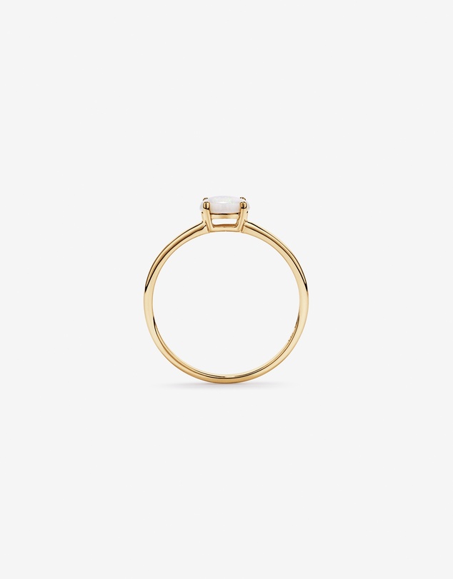 Michael Hill - Australian Opal East-West Ring in 10kt Yellow Gold