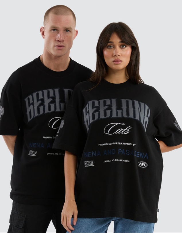 Nena & Pasadena - Geelong Game-On Loopback Tee