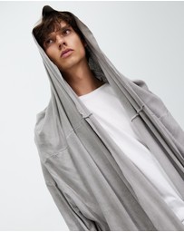 Surrounded By Ghosts - The Aikinite Hooded Rib Knit Cardigan