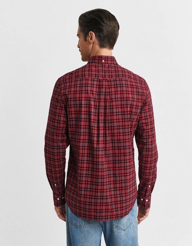 Gant - Regular Fit Classic Checked Poplin Shirt