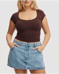 Cotton On - Mini Denim Skort