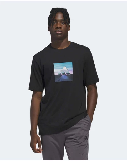 adidas Sportswear - Summer Heat Graphic T-Shirt Mens