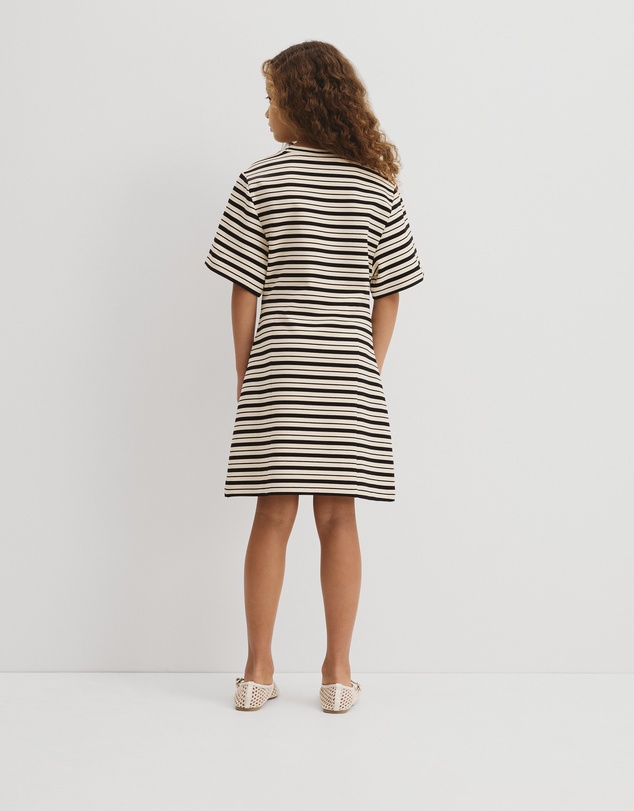 Country Road - Teen Short Sleeve Stripe T-shirt Dress