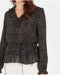 Amelius - Spotty Dotty Long Sleeve Top