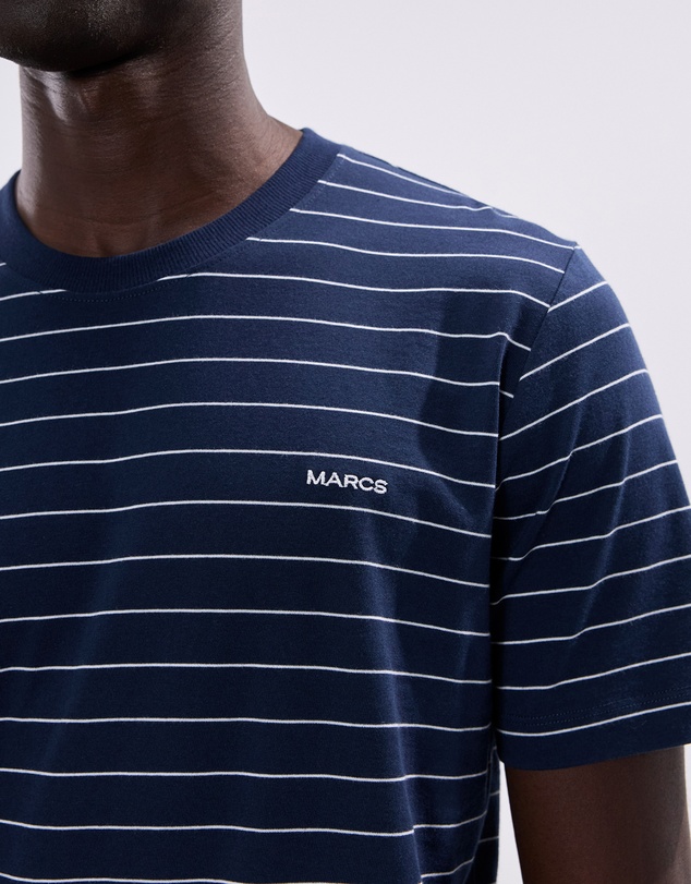 Marcs - Marcs Logo Stripe Tee