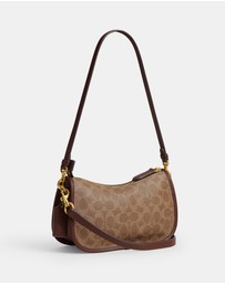Coach - Coated Canvas Signature Waverly Bag