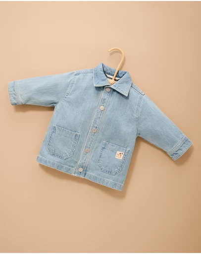 Purebaby - Denim Workers Jacket-Kids-Babies