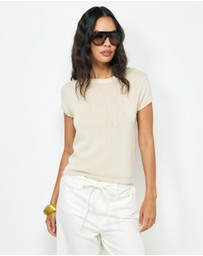AERE - Lee Organic Cotton Knit Top