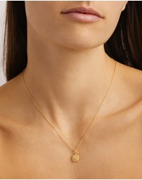 By Charlotte - Daisy April Birth Flower Necklace