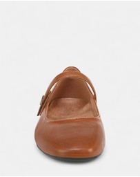 Vionic - Alameda Mary-Jane Flat - Tan