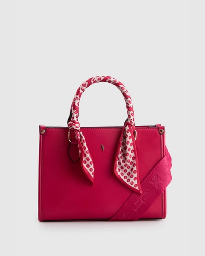 Laura Jones - Small Tote Bag With Scarf