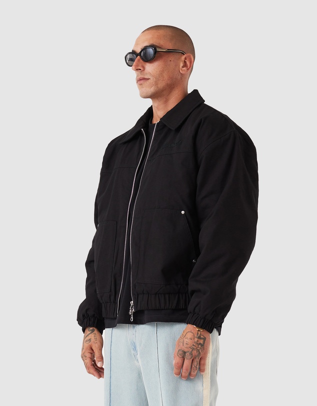 Zanerobe - Canvas Work Jacket Washed Black Success