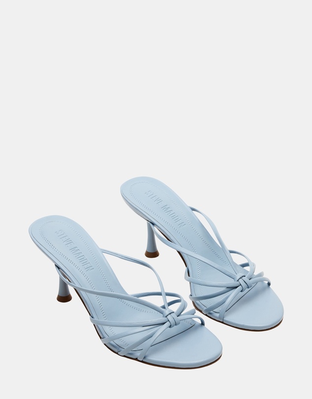 Steve Madden - Edna Blue Leather Heels