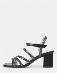Naturalizer - Niko Dress Sandal - Black Sparkle