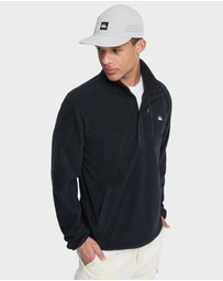 Quiksilver - Mens No Destination Half Zip Fleeece Jumper