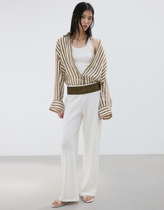 M.N.G - Straight Knitted Trousers