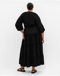 City Chic - Tiana Tier Maxi Dress