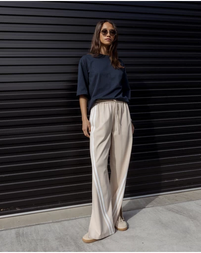 ALEXANDRA - Zuri T-Shirt Navy