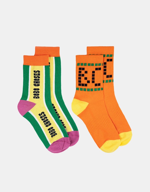 Bobo Choses - 2-Pack Short Socks - Kids-Teens