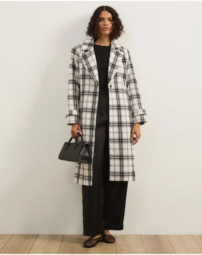 Atmos&Here - Marnie Wool Blend Longline Coat