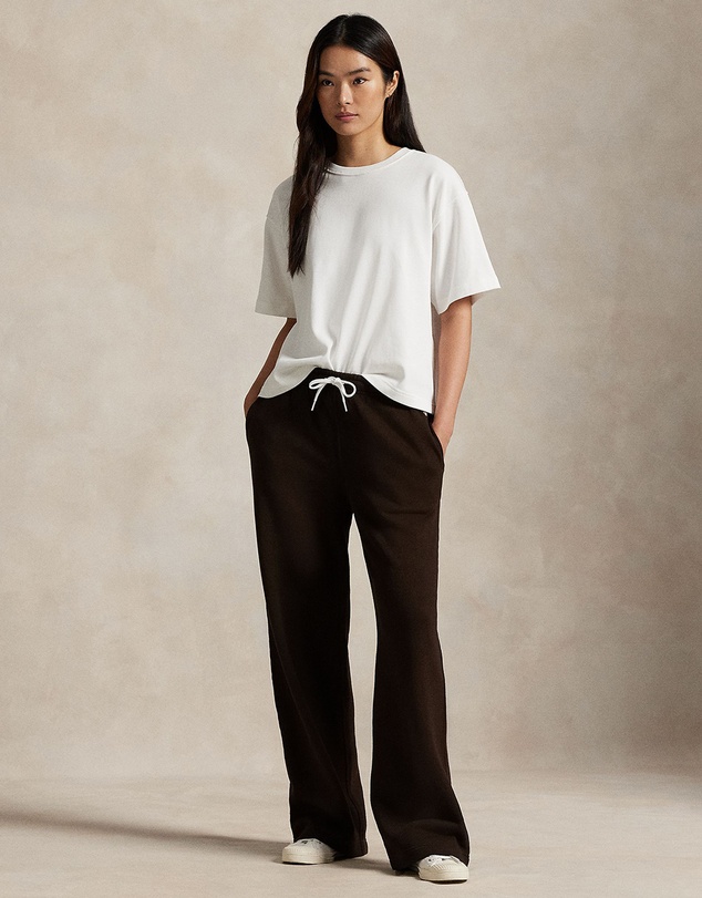 Polo Ralph Lauren - Drawstring Fleece Wide-Leg Sweatpants