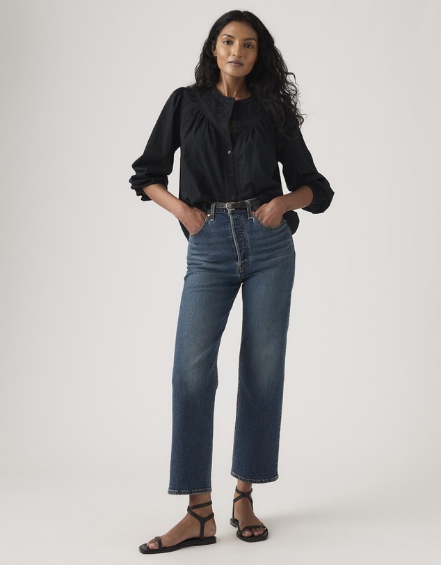 Levi's - Ribcage Straight Ankle Jeans