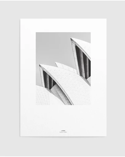 Olive et Oriel - L'Opera House Art Print