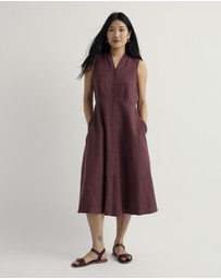 Seasalt - Sleeveless Carved Wood Dress