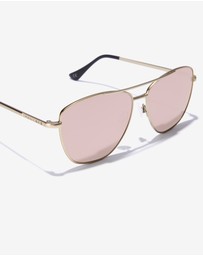 Hawkers Co - HAWKERS - Polarized Rose Gold LAX Sunglasses for Men and Women UV400