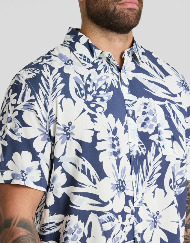 Johnny Bigg - Cornflower Print Shirt