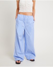 Subtitled - Hideaway Side Stripe Pants