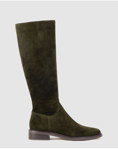 Olive Suede
