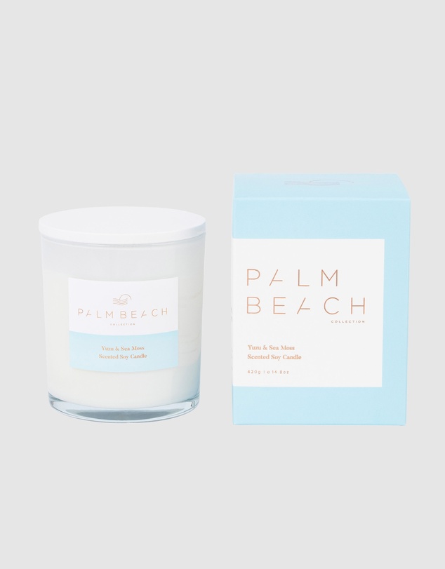 Palm Beach Collection - Yuzu & Sea Moss Scented Candle 420g