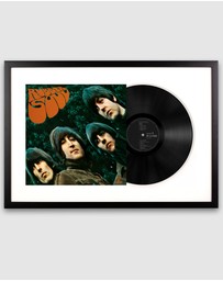 iWorld - Framed The Beatles Rubber Soul - Vinyl Album Art