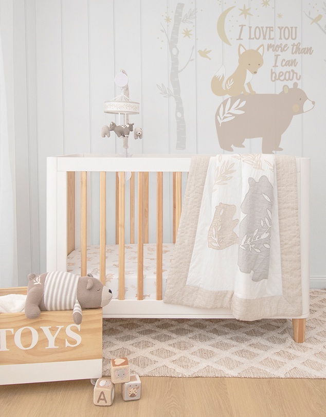 Lolli Living - 4-piece Nursery Set - Bosco Bear